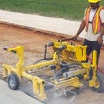 E-Z Drill 210-B Slab rideron-grade concrete dowel drill