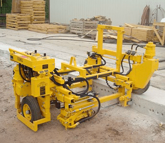 self propelled two-gang on-grade concrete drill