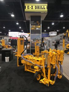 E-Z Drill Dust Collection System at World of Concrete